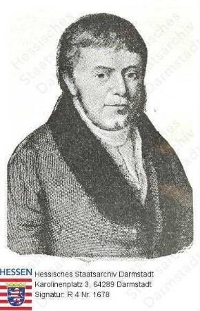 Lehne, Friedrich (1771-1836) / Porträt, Brustbild