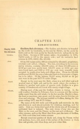 Chapter XIII. Sub-divisions