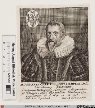 Bildnis Johann Christoph Herpfer