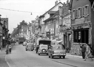 Bühl: Hauptstraße nach Norden