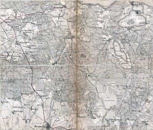 38 Pasewalk. Topographische Karte vom östlichen Theile der [preussischen] Monarchie (Generalstabskarte)