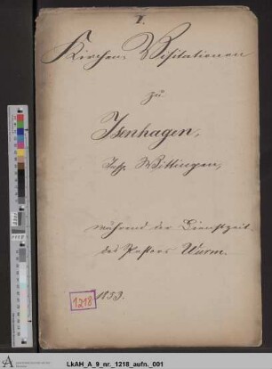 Isenhagen: Visitationsakten