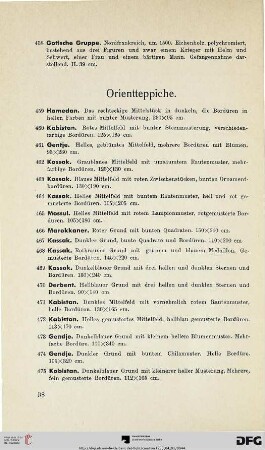 Orientteppiche (Nr. 459-480)