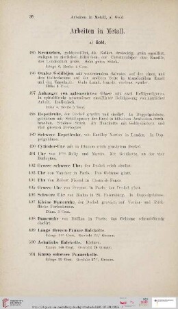 Arbeiten in Metall (Nr. 485-995)