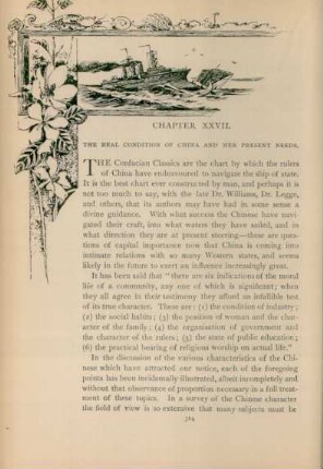 Chapter XXVII. The real condition of China and her present needs