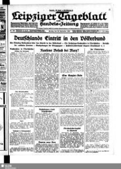 Leipziger Tageblatt und Handelszeitung : Amtsblatt des Rates und des Polizeiamtes der Stadt Leipzig