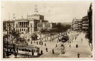 Leipzig : Augustusplatz mit Verkehrsturm