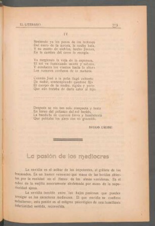 La pasión de los mediocres