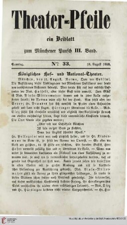 Nro. 33 (18. August 1850)