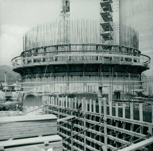 Silo-Bau Zementwerk, ohne Datum