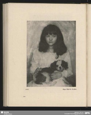 [Mädchen mit Hund]