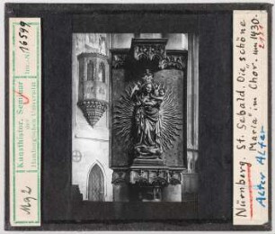 Nürnberg, St. Sebald: Chor, die "Schöne Maria"