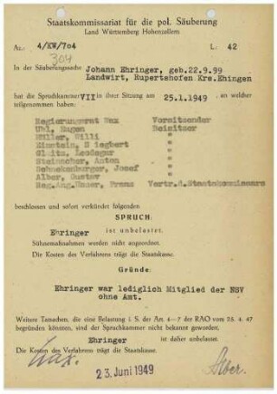 Ehringer, Johann