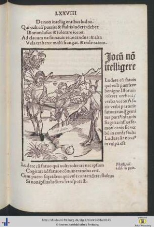 De non intelligentibus ludos