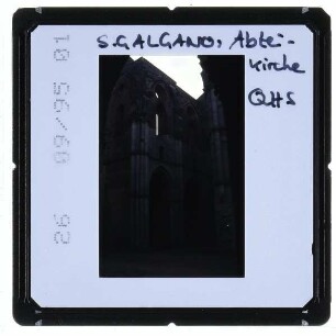 Chiusdino, Abtei S. Galgano : Querhaus