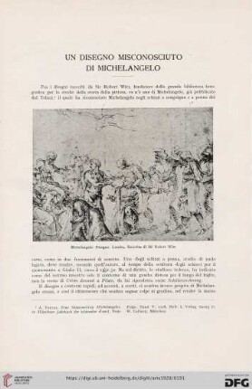 31: Un disegno misconosciuto di Michelangelo