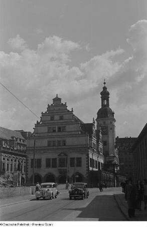 Blick auf das Alte Rathaus