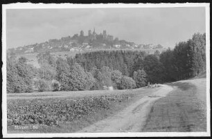 Stolpen. Blick auf Stolpen