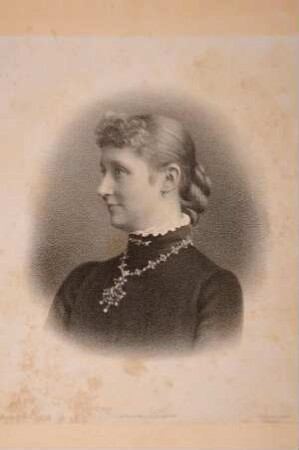 Bildnis von Auguste Victoria (1858-1921), Deutsche Kaiserin