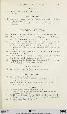 Städteansichten (Nr. 1564-1856)