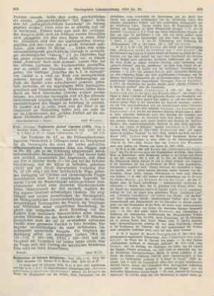 465 [Rezension] Eck, Johannes, Explanatio psalmi vigesimi (1538). Hrsg. v. Bernhard Walde