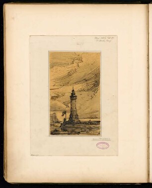 Leuchtturm Monatskonkurrenz Mai 1884: Perspektivische Ansicht