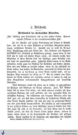 2. Abschnitt. Wirksamkeit der oberdeutschen Minoriten.
