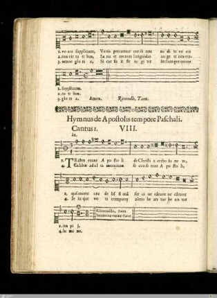 Hymnus de Apostolis tempore Paschali.