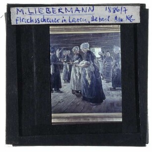 Liebermann, Flachsscheuer in Laren (Berlin AN A I 431)