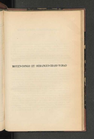 Moyen-Congo Et Oubangui-Chari-Tchad.