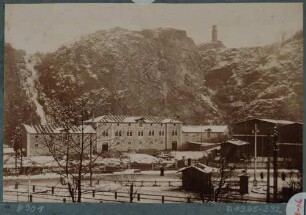 Die Felsenkellerbrauerei im Plauenschen Grund bei Dresden