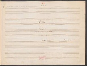 Etudes; pf; d-Moll