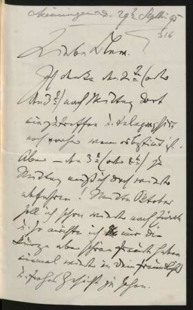 Brief an Clara Schumann : 29.09.1895