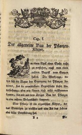 Entwurf eines Lehrgebäudes von Erzeugung der Pflanzen : mit Kupfern erläutert