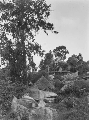Kloster Debre Bizen : Gebäude des koptischen Klosters Debre Bizen