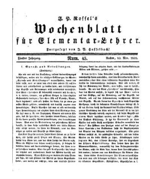 Sprech- und Redeübungen : Fortsetzung