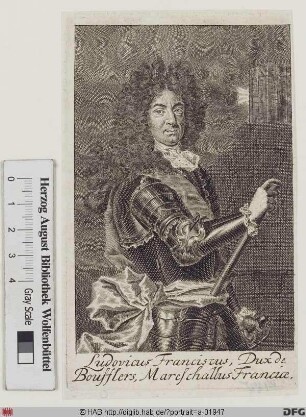 Bildnis Louis-François de Boufflers (1695 duc)