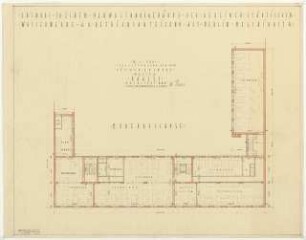 Berliner Städtische Wasserwerke, Berlin-Mitte Verwaltungsgebäude: Grundriss 2. Obergeschoss 1:100