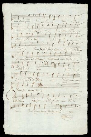 Cantus 2 Chori A 8 (Ach Herr las dein liebe Engelein)