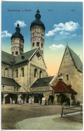 Naumburg. Dom - Hof