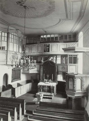Evangelische Pfarrkirche, Ehemals Sankt Margarete, Ehemals Sankt Marien, Nikolaus und Martin