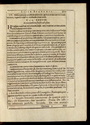 Cap. CXXVIII. Accommodatio sensus advsum.