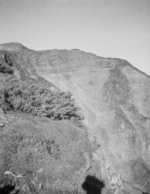 Mount Washidake (2617m) : Landschaftsausschnitt vom Mount Tate (Tate-yama) (3015 m)