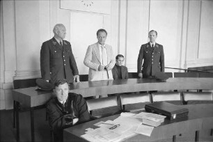 Schwurgerichtsverhandlung gegen den Sizilianer Giuseppe Seravella wegen zweifachen Mordes