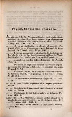 Russlands naturhistorische und medicinische Literatur