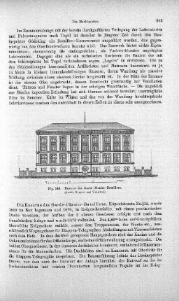 Fig. 146. Kaserne des Garde-Pionier-Bataillons