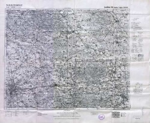 Reichskarte: Großblatt 88 Leipzig-Torgau-Oschatz