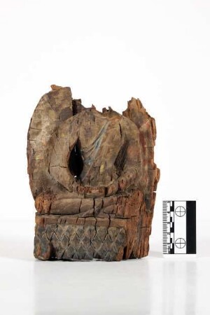 Sitzende Buddhafigur ohne Kopf