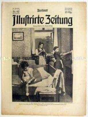 Wochenzeitschrift "Berliner Illustrirte Zeitung" u.a. zur Erholung von deutschen Arbeiterkindern in ehemaligen kaiserlichen Besitztümern