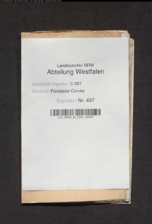 Bevorstehende Auflösung des Domkapitels
